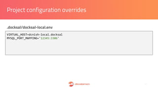 Managing development environments with Docksal | PDF