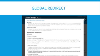 GLOBAL REDIRECT
 