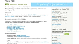 drupal.org/project/views_rss
 