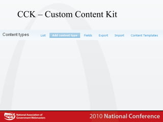 CCK – Custom Content Kit 