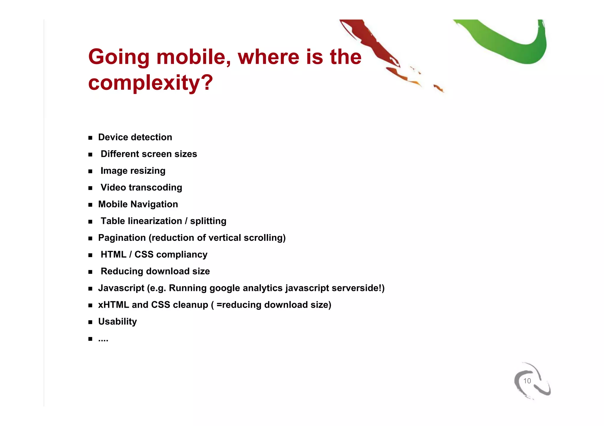 Mobile Strategies for Drupal (NY DrupalCamp6)