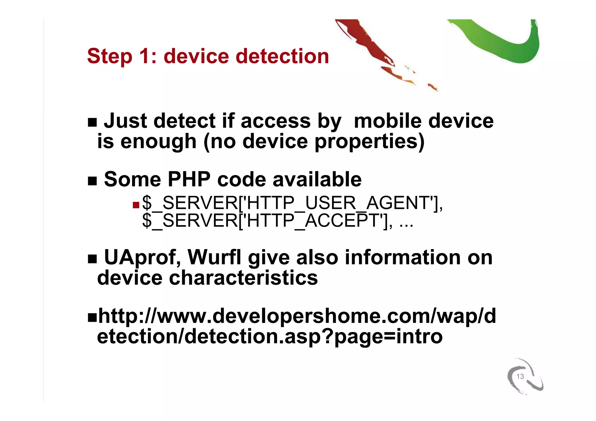 Mobile Strategies for Drupal (NY DrupalCamp6)