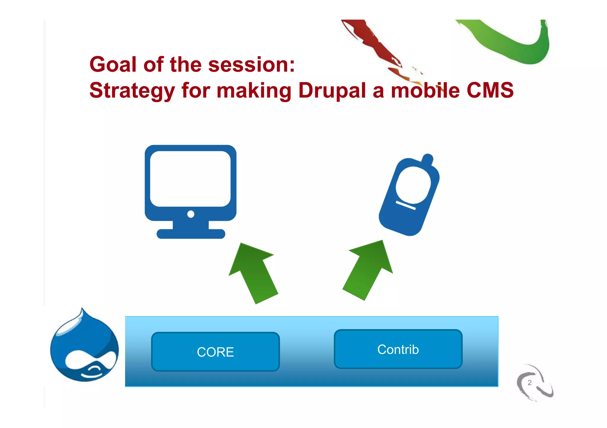 Mobile Strategies for Drupal (NY DrupalCamp6)