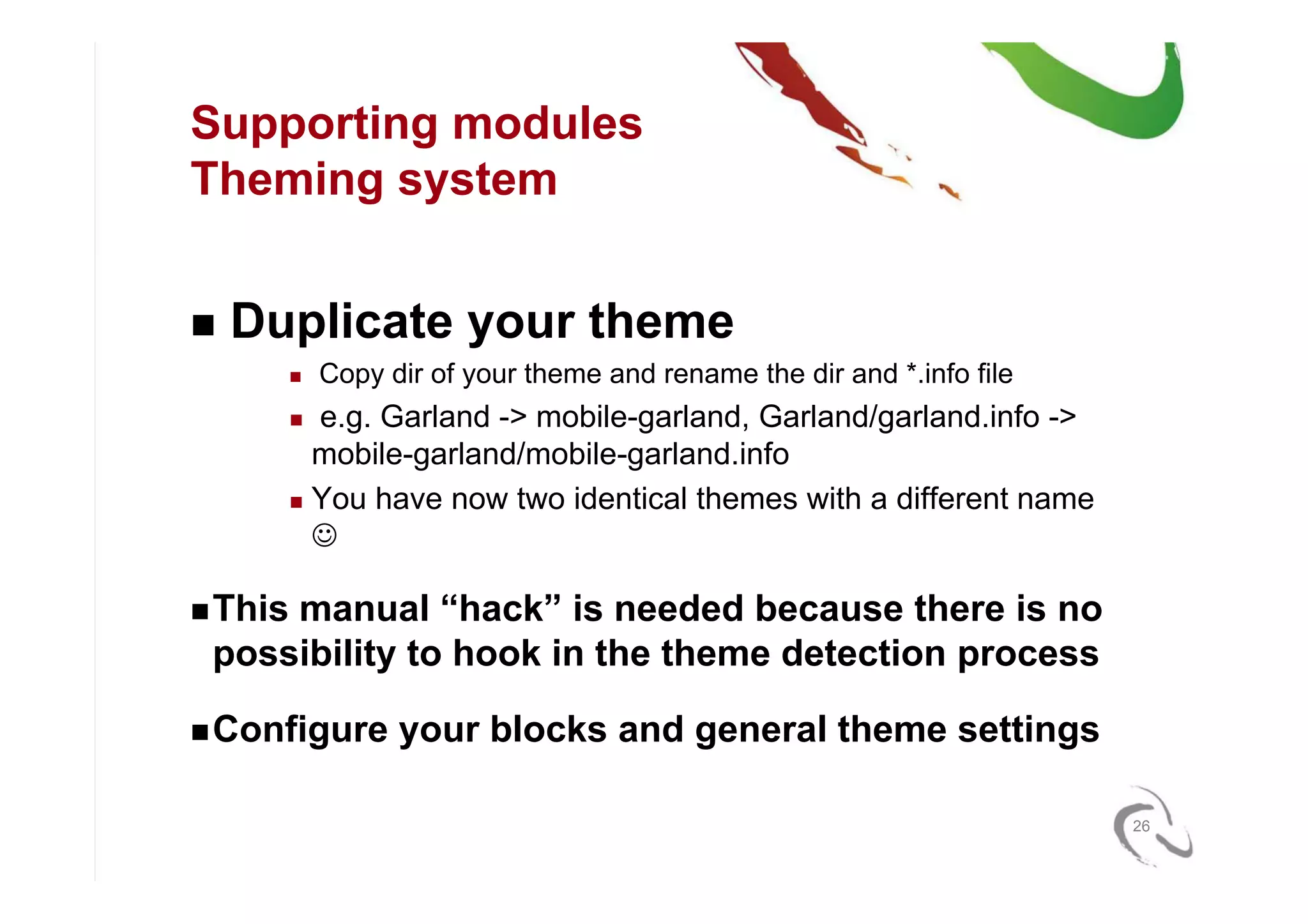 Mobile Strategies for Drupal (NY DrupalCamp6)