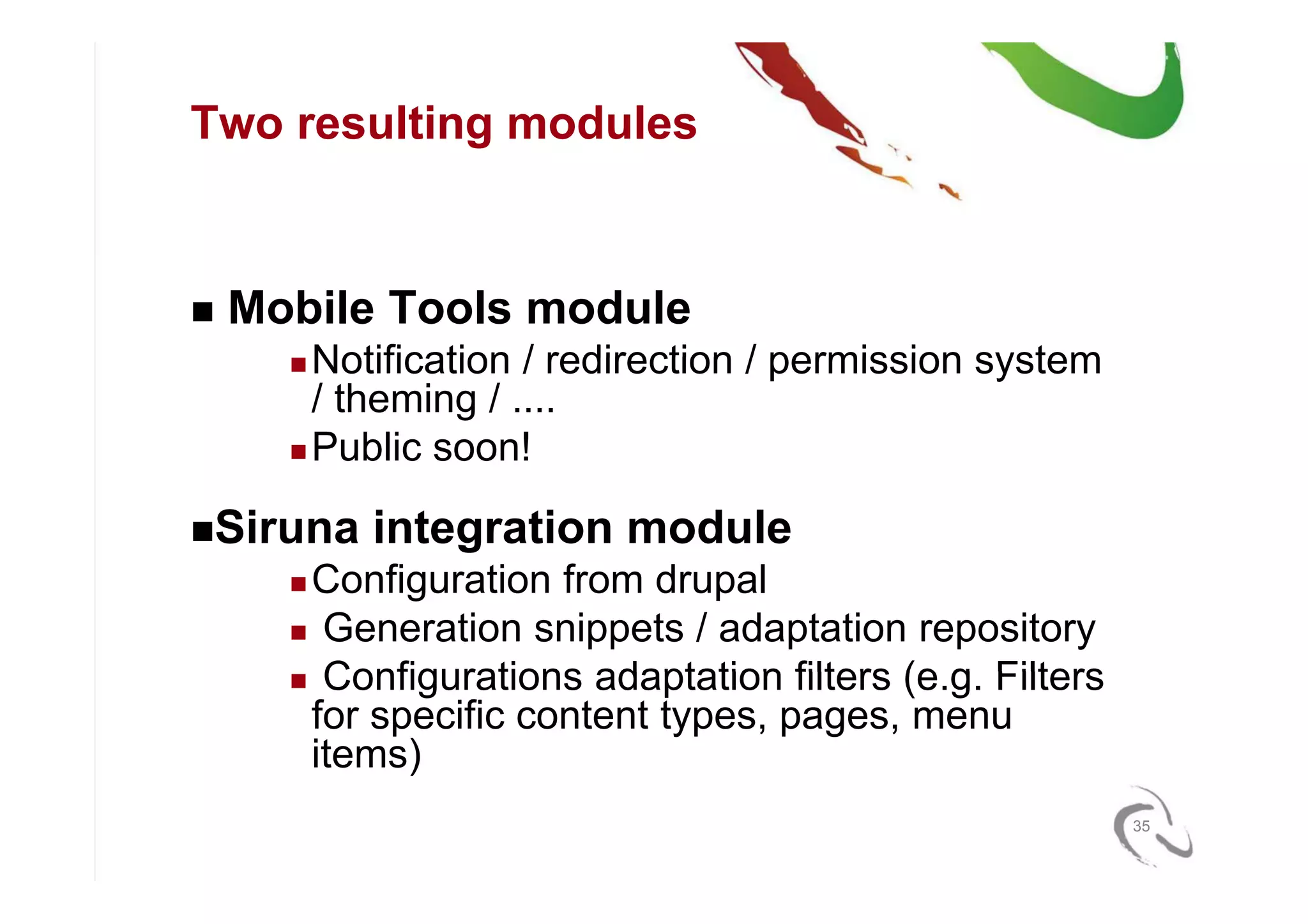 Mobile Strategies for Drupal (NY DrupalCamp6)