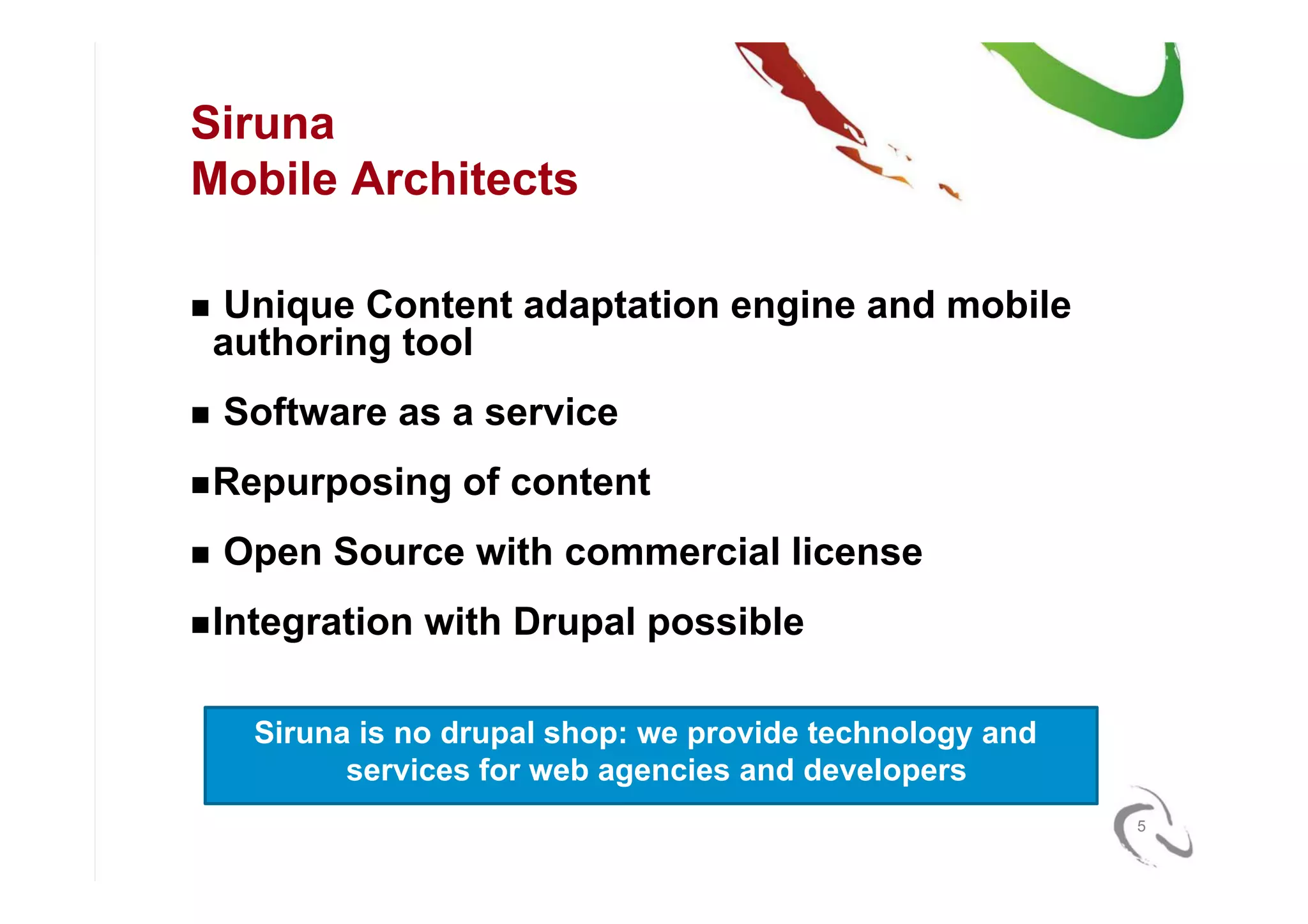 Mobile Strategies for Drupal (NY DrupalCamp6)