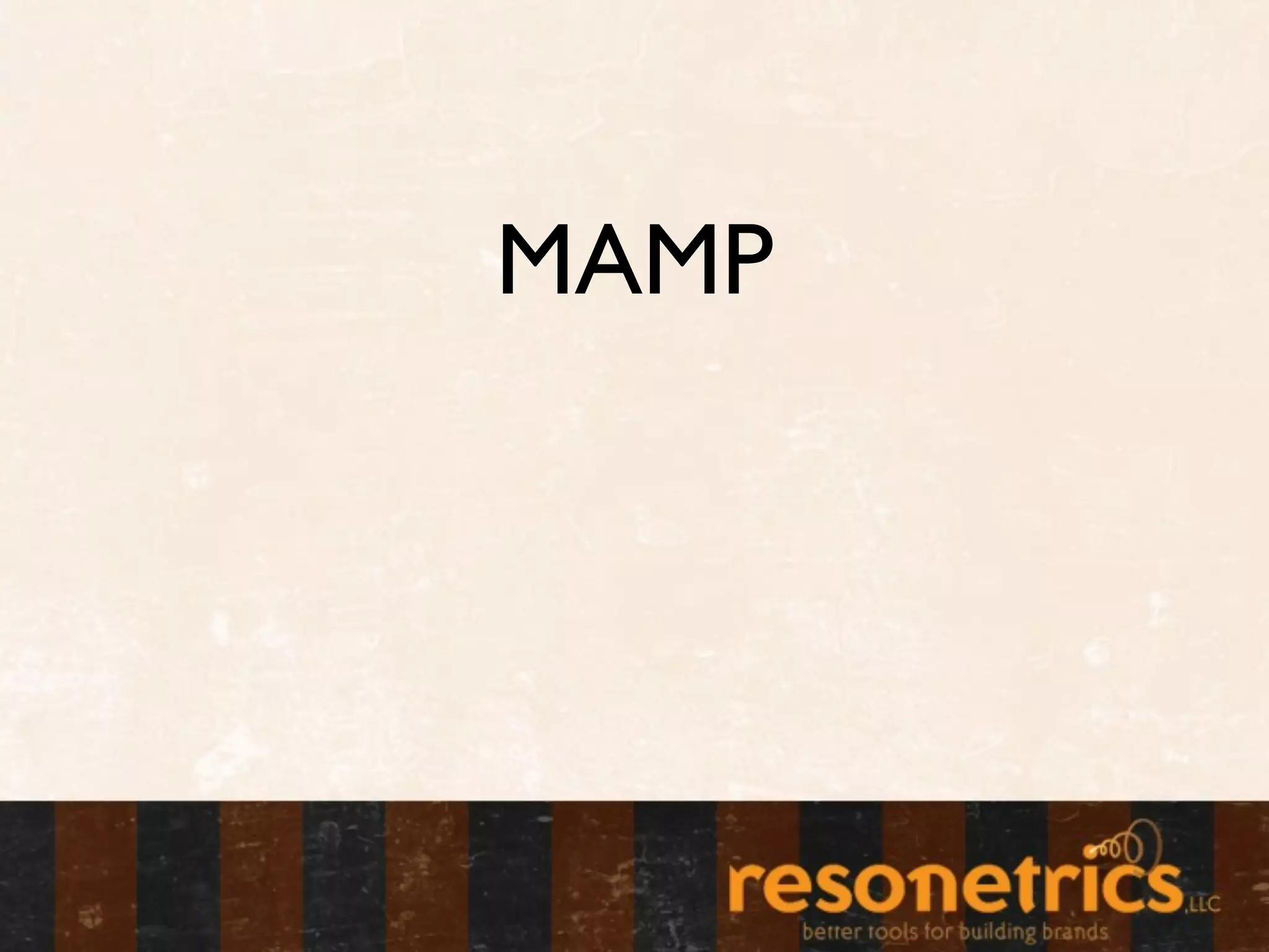 MAMP
 