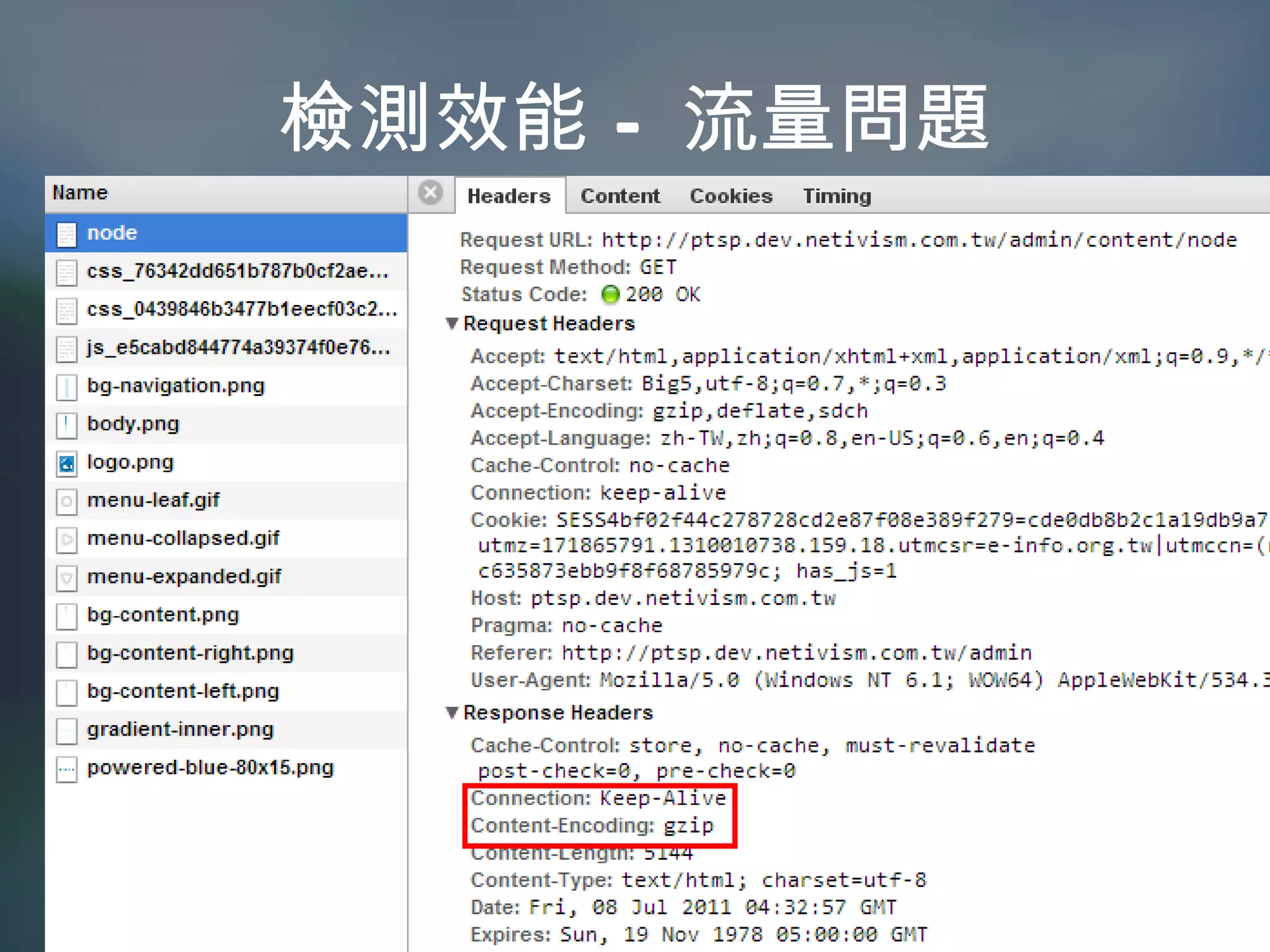 檢測效能 – 流量問題 