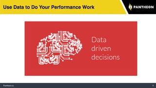 Pantheon.io 5
Use Data to Do Your Performance Work
 