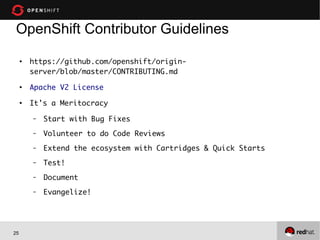 Putting Drupal in the Cloud with Red Hat's OpenShift PaaS #DrupalCon ...