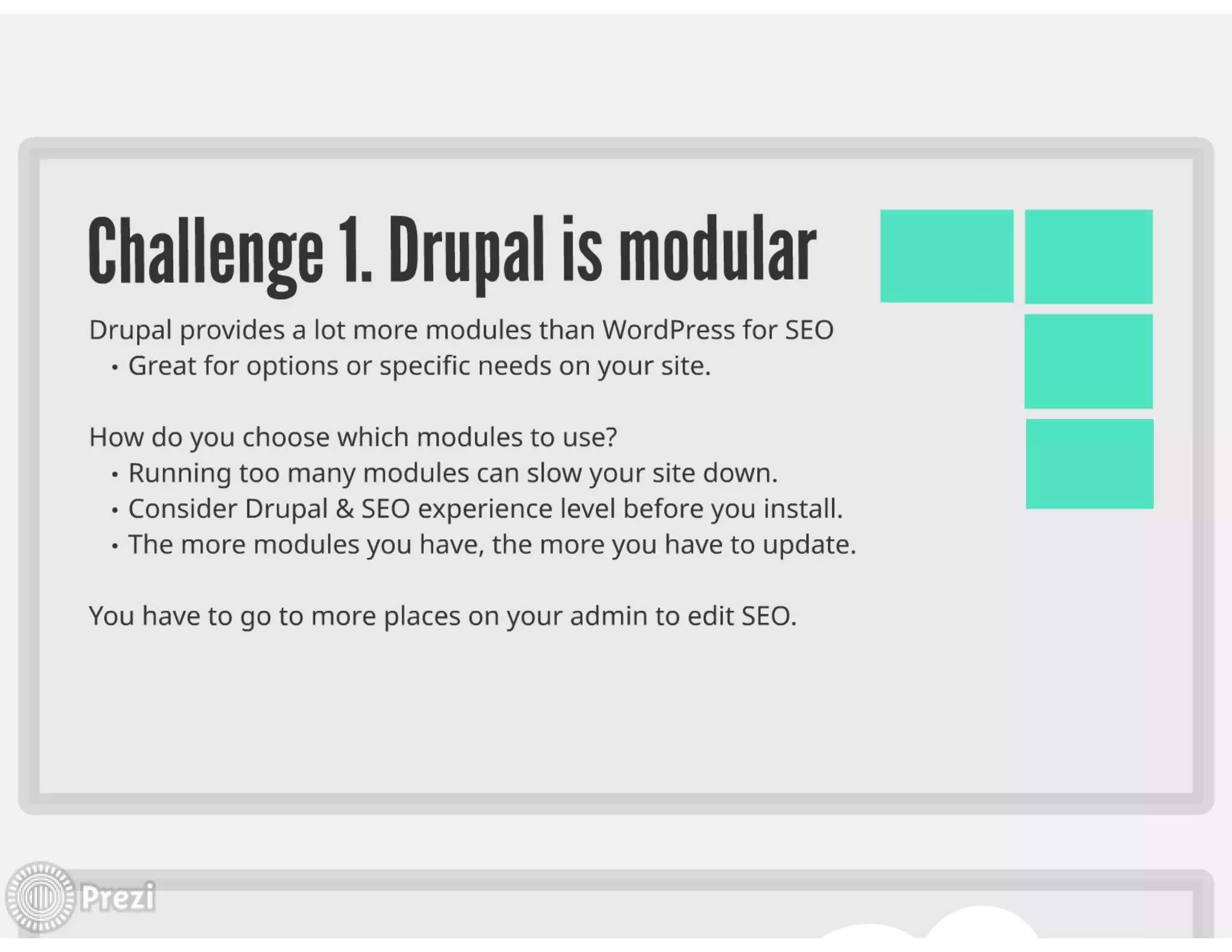 The Challenges of SEO and Drupal Sites