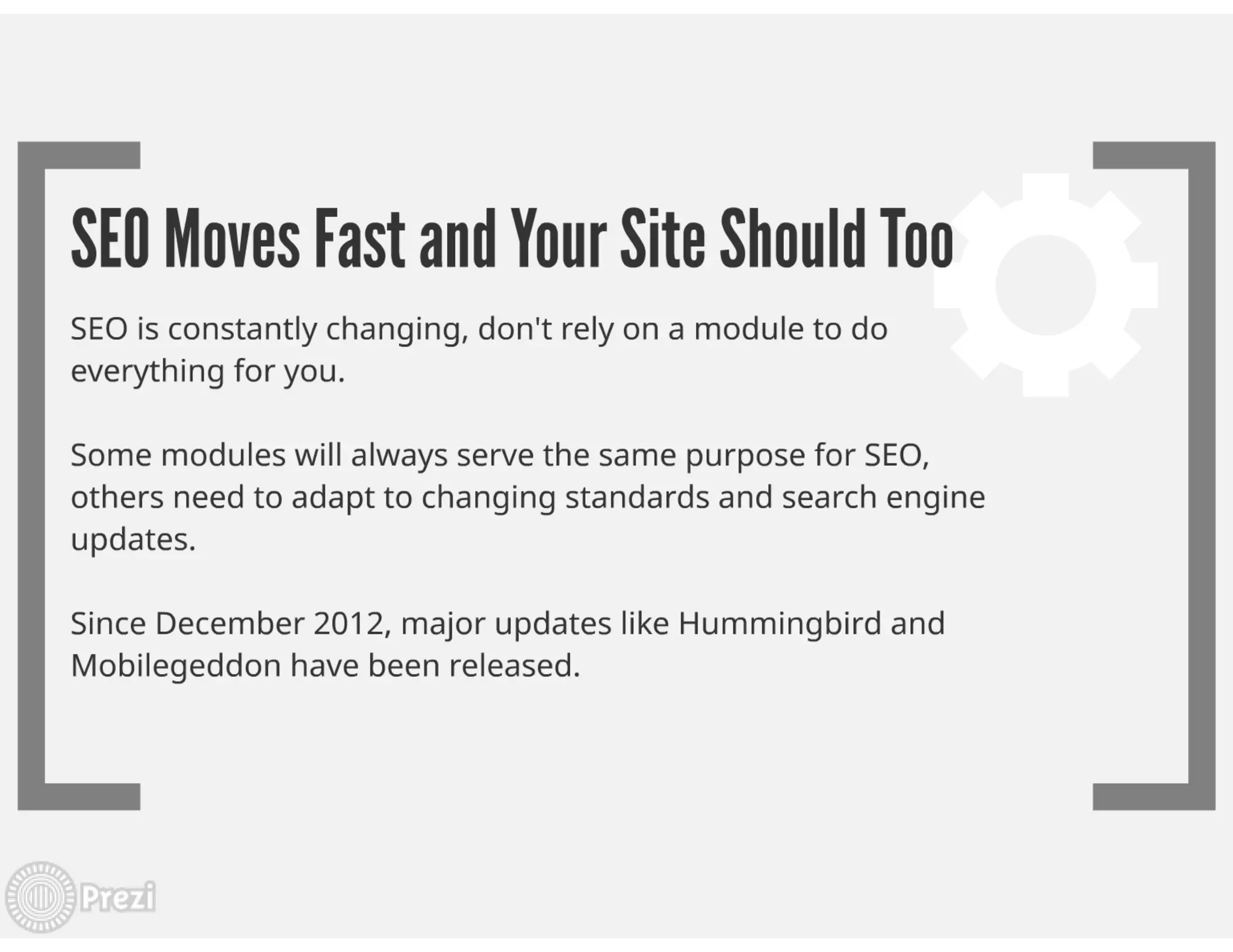 The Challenges of SEO and Drupal Sites
