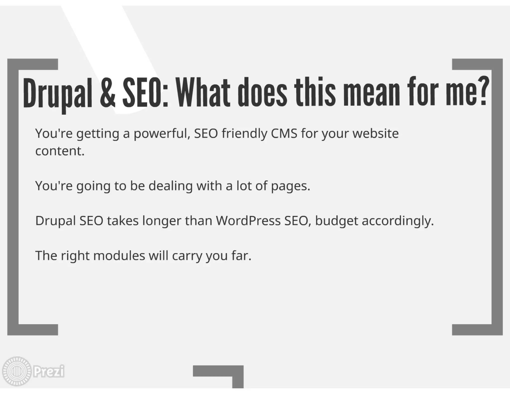 The Challenges of SEO and Drupal Sites