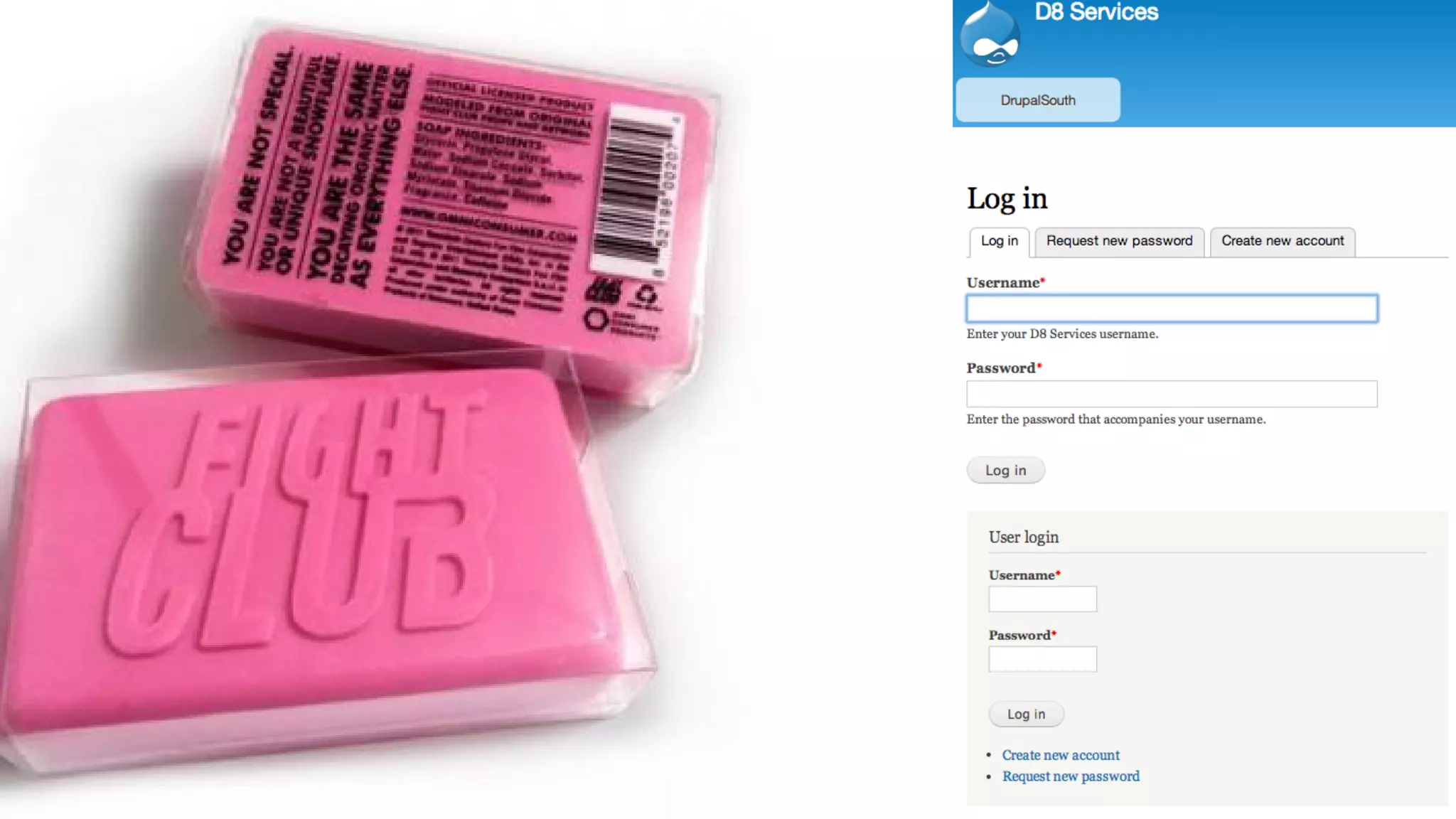 Let’s install Drupal!
Insert Bartik
 