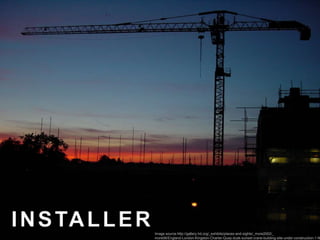 Web Platform InstallerINSTALLERImage source:http://gallery.hd.org/_exhibits/places-and-sights/_more2002/_more06/England-London-Kingston-Charter-Quay-dusk-sunset-crane-building-site-under-construction-1-NC.jpg