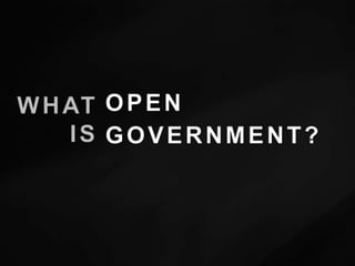 OPENWHAT ISGOVERNMENT?