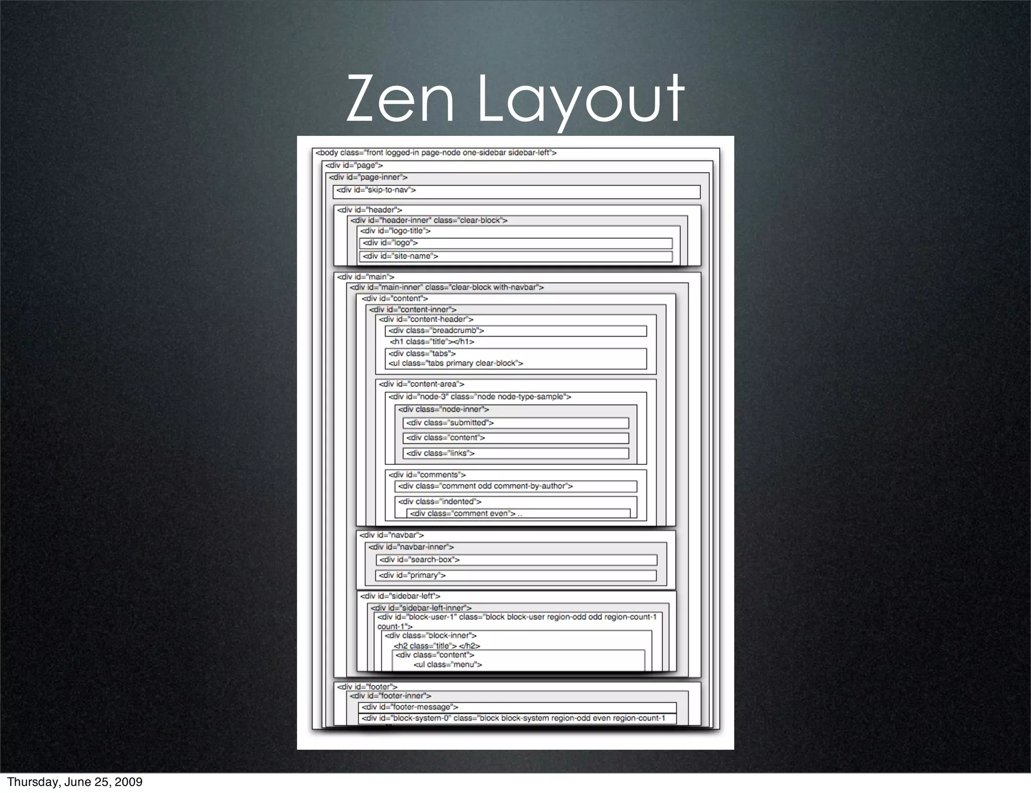Zen Layout




Thursday, June 25, 2009
 