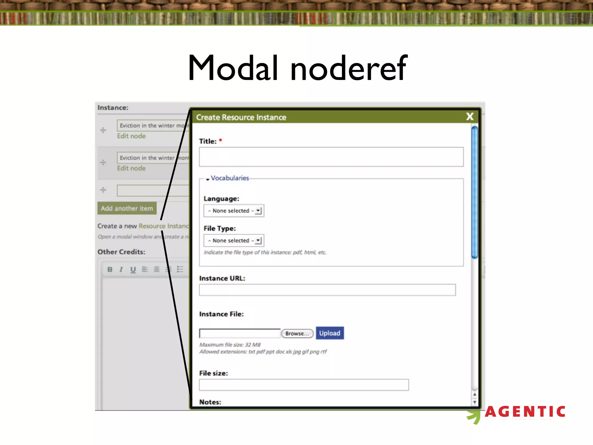 Modal noderef
 
