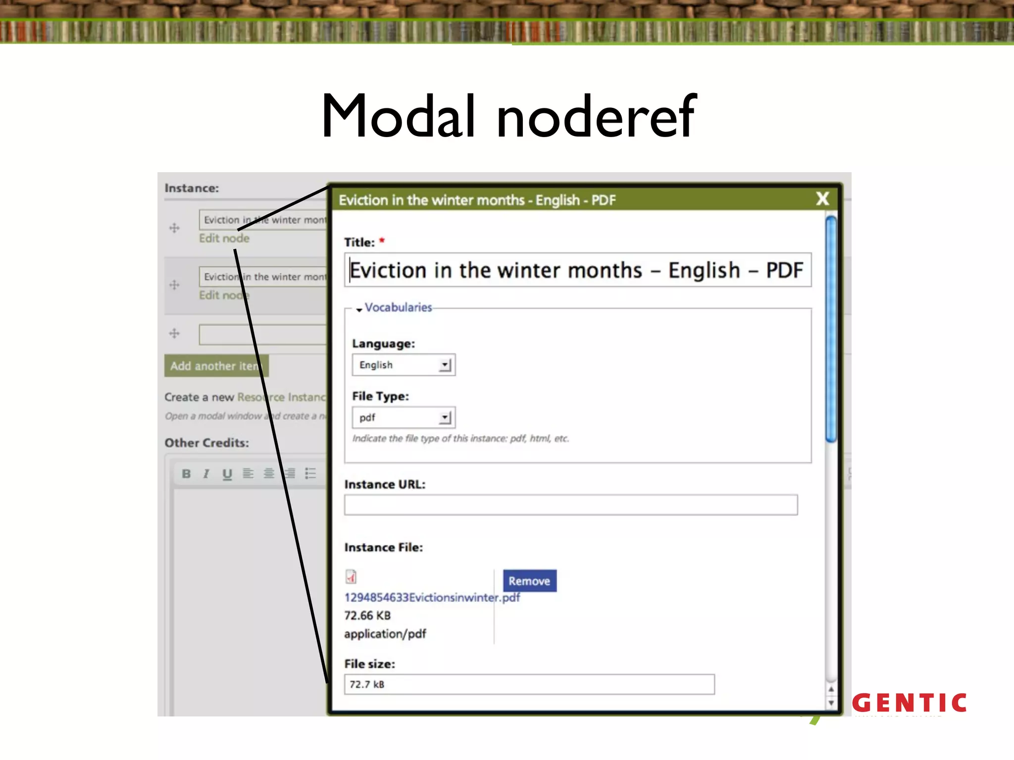 Modal noderef
 