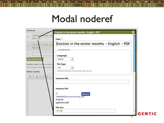 Modal noderef
 
