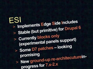 Drupal, varnish, esi - Toulouse November 2