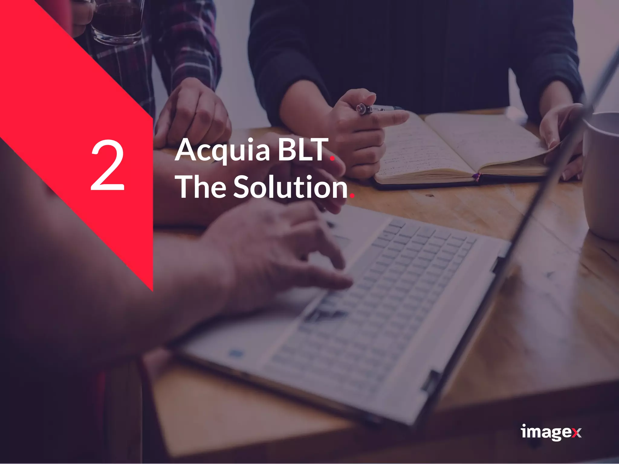 Acquia BLT.
The Solution.2
 