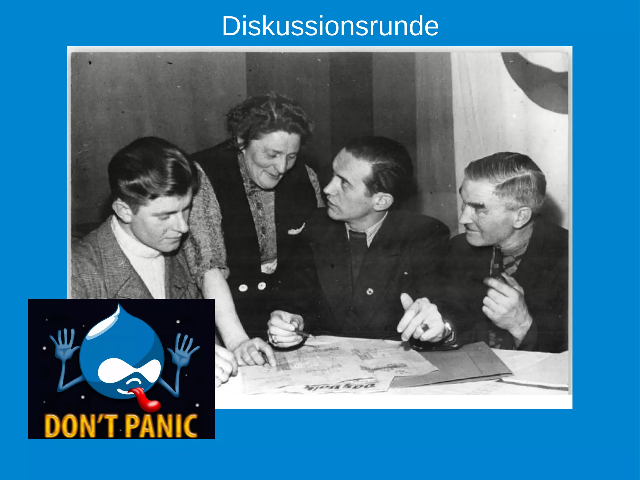Diskussionsrunde
 