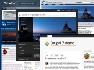 WIMP doable, not ideal</li></li></ul><li>Commercial Hosting <br />Drupal<br /><ul><li>Available on many general shared com...
