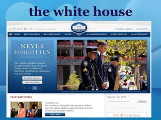 the white house
 