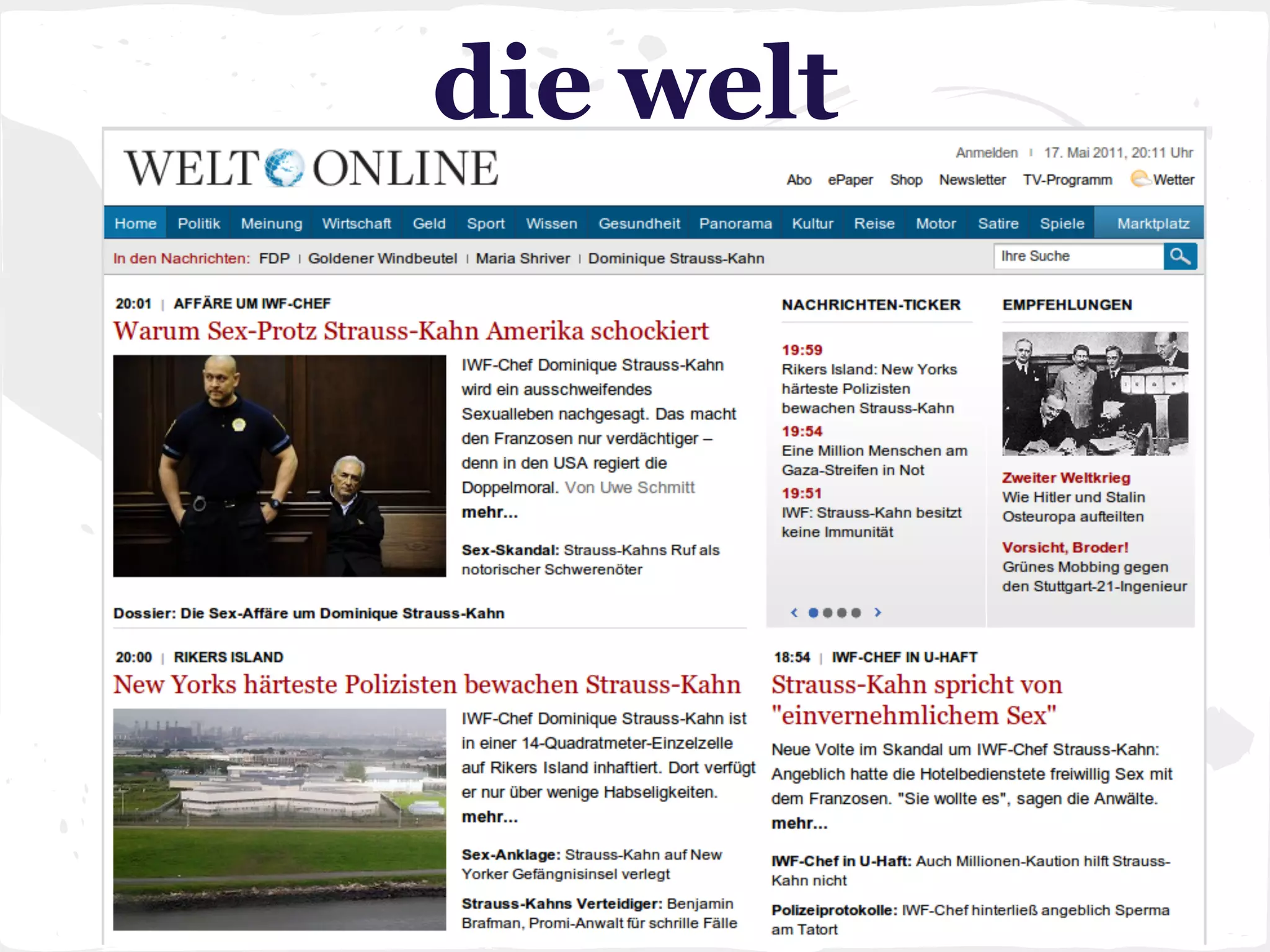 die welt
 
