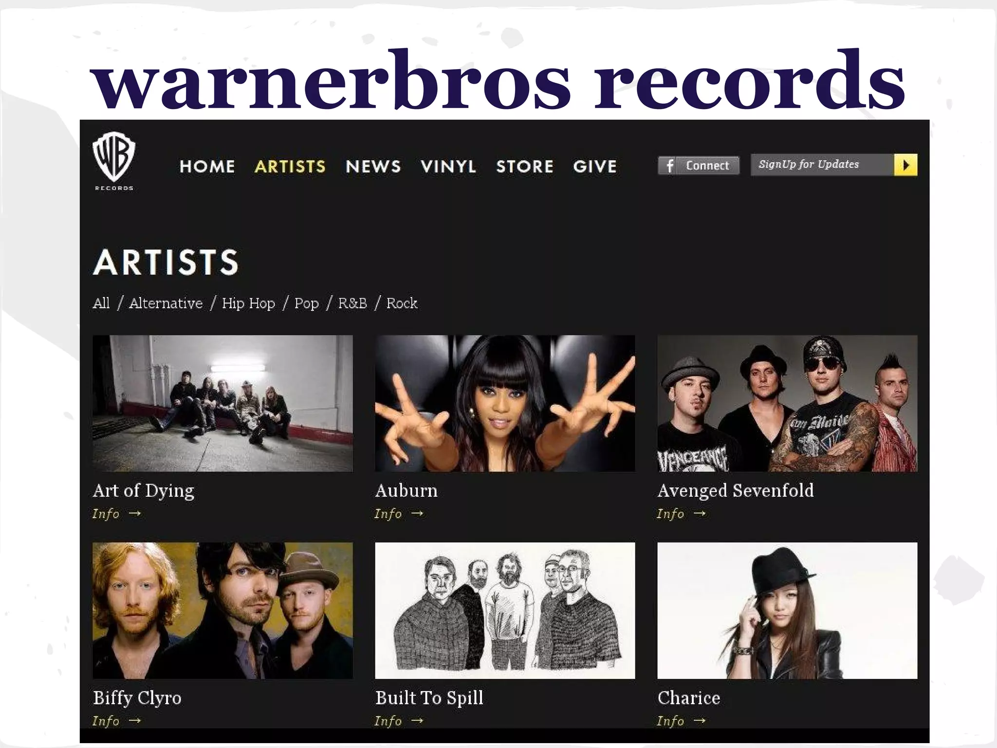 warnerbros records
 