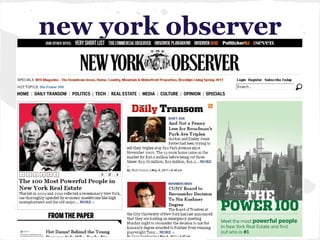 new york observer
 