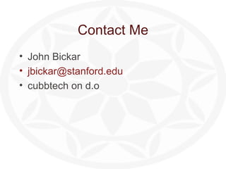 Questions? Suggestions? Tomatoes? 