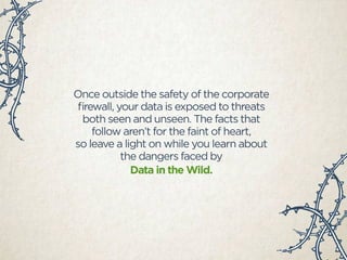 40 scary stats about data at risk