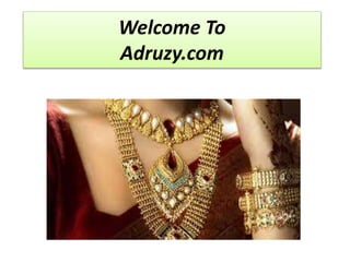 Welcome To
Adruzy.com
 
