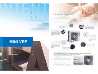DEKON VRF System Catalog