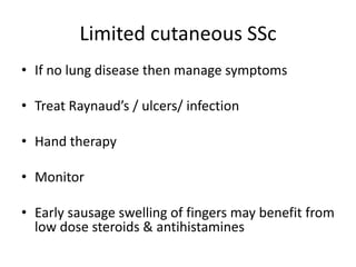 Current and future treatment option for Systemic Sclerosis | PDF