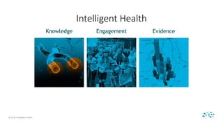 © 2016 Intelligent Health
Intelligent Health
Knowledge Engagement Evidence
 