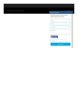 PrivacyCopyright © 2018 Excite Medical
Submit An Enquiry
Please fill up the form below and our
advisors will get in touch you.
Enquiry Now
Name
Email
Mobile No.
Message
Captcha
 