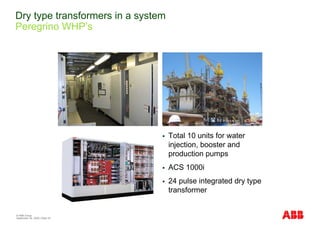 Dry Type Transformers for FPSO: Standards, Technologies, and ...