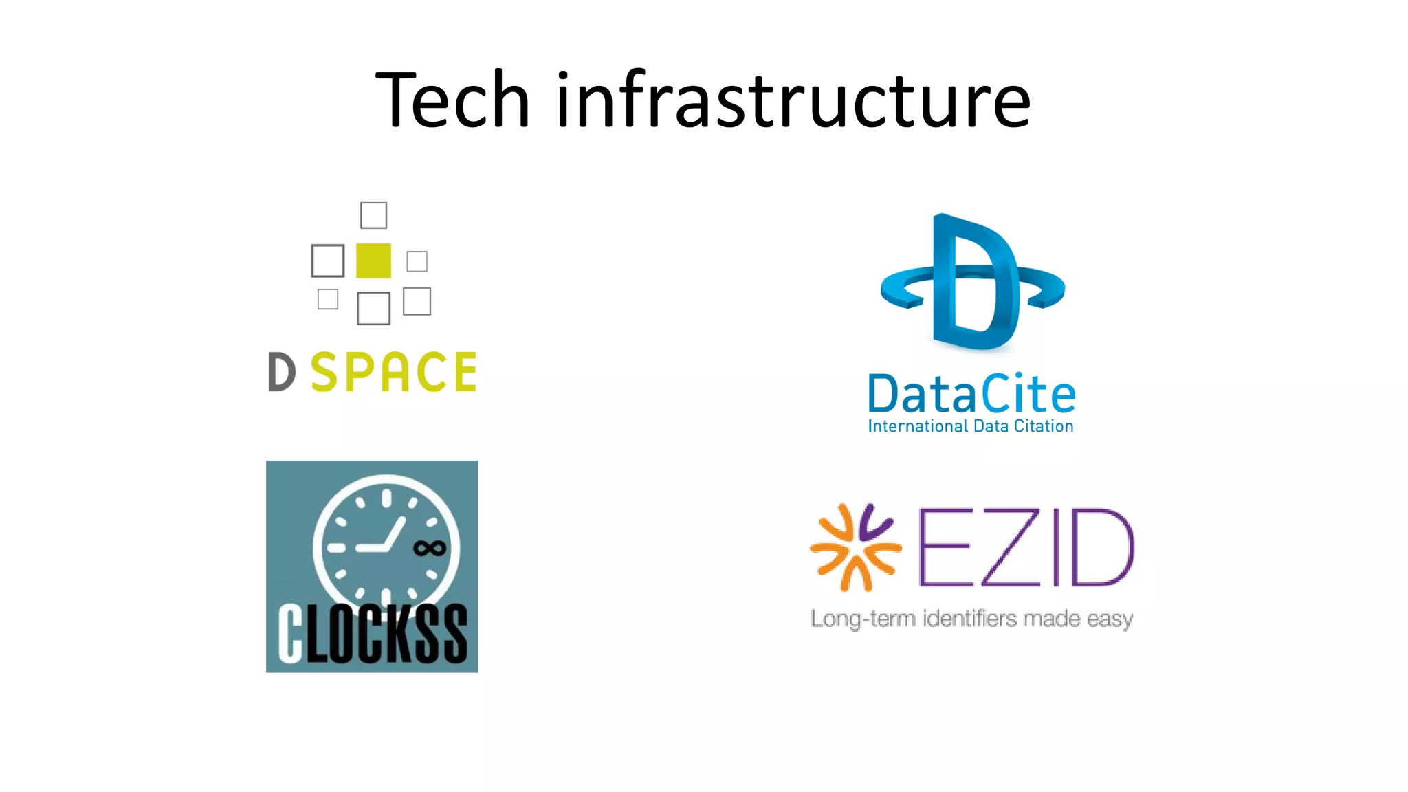 Tech infrastructure  