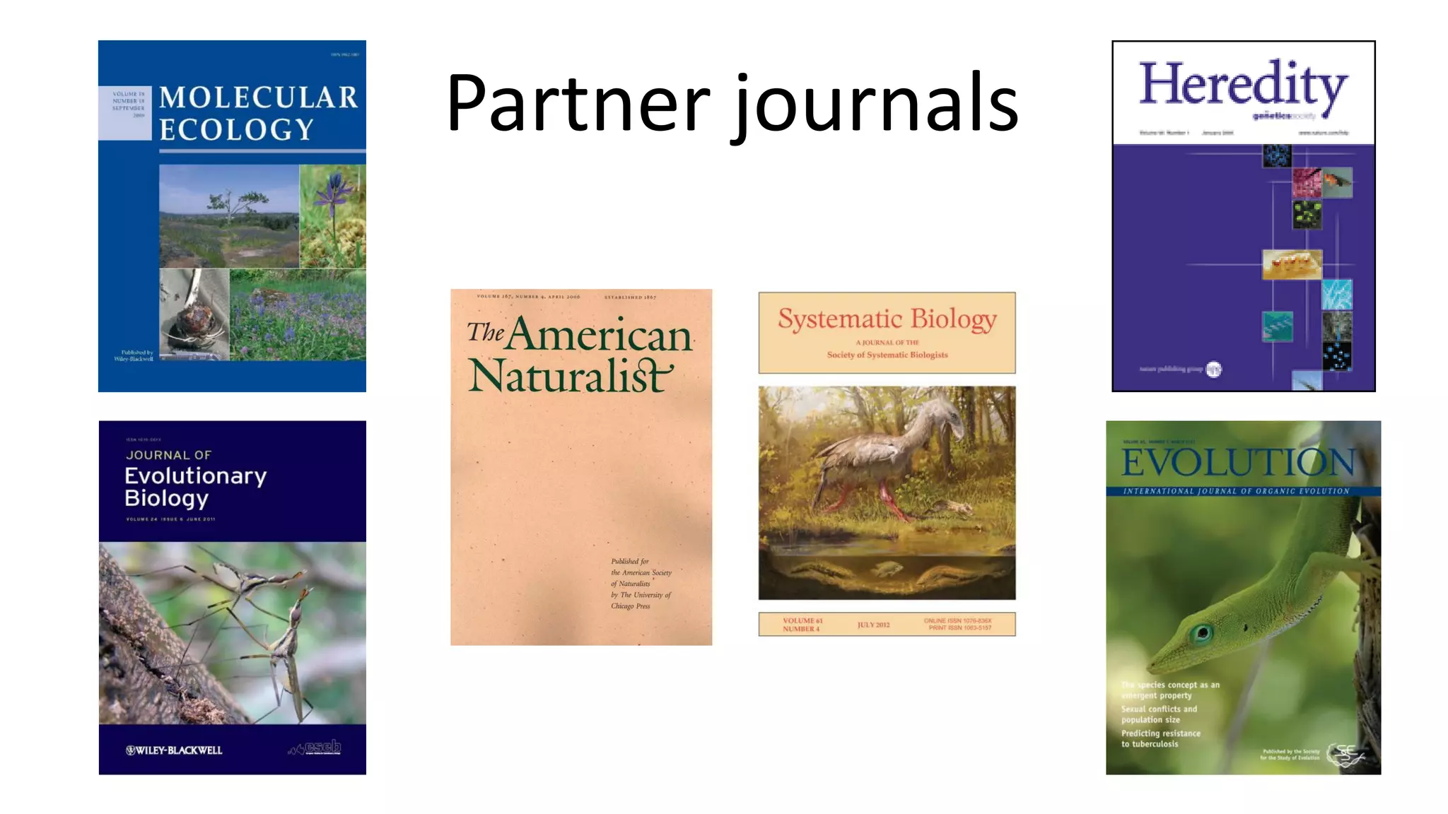 Partner journals  