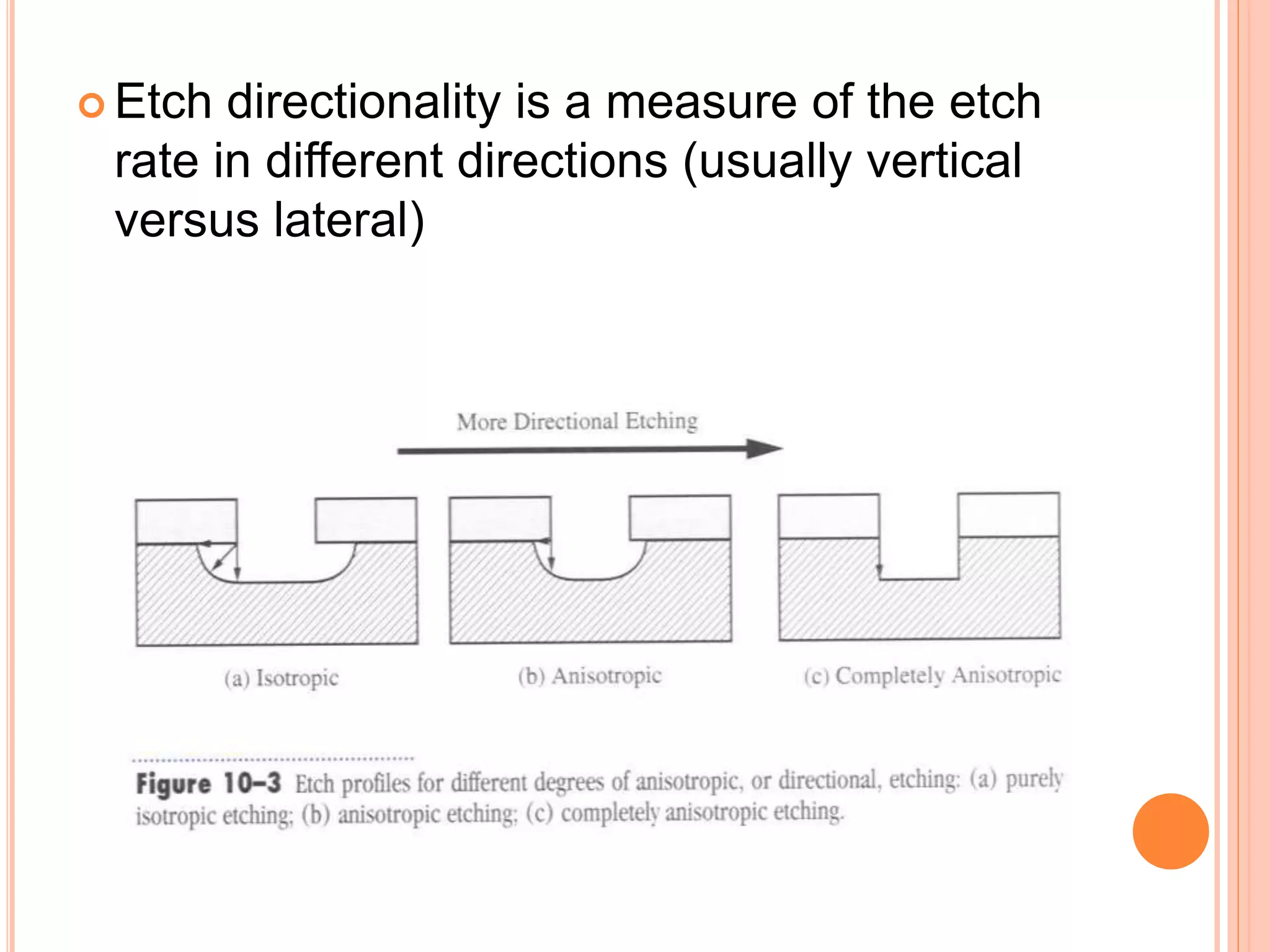 Dry and wet etching | PPTX