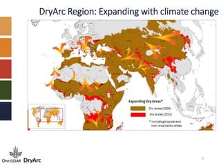 DryArc Region: Expanding with climate change
3
 