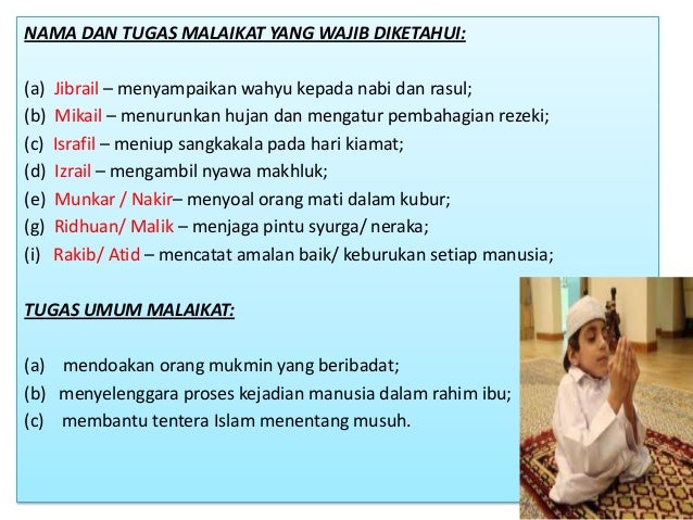 Dr Yazid Beriman Kpd Malaikat