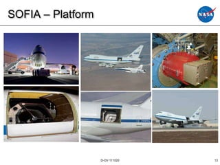 SOFIA – Platform




                   D-OV 111020   13
 