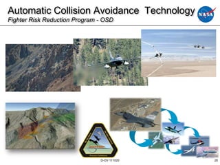 Automatic Collision Avoidance Technology
Fighter Risk Reduction Program - OSD




                               D-OV 111020   28
 
