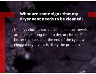 Prevent Dryer Vent Fires - Baton Rouge LA - Basic Chimney Sweep