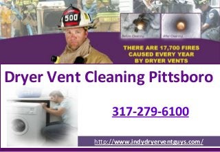 Dryer Vent Cleaning Pittsboro
317-279-6100
http://www.indydryerventguys.com/
 