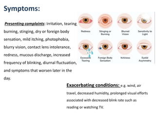Dry eyes | PPTX